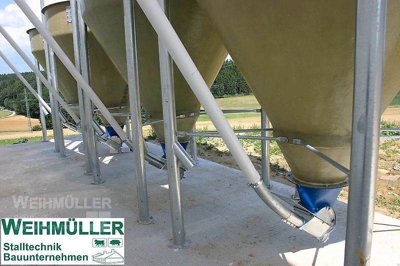 Silo от тип Agritech GFK Silo 6, 8, 10, 12, 15, 20, 25 m³ | Außensilo | Futtersilo | von Weihmüller, Neumaschine в Bruckberg (Снимка 4)